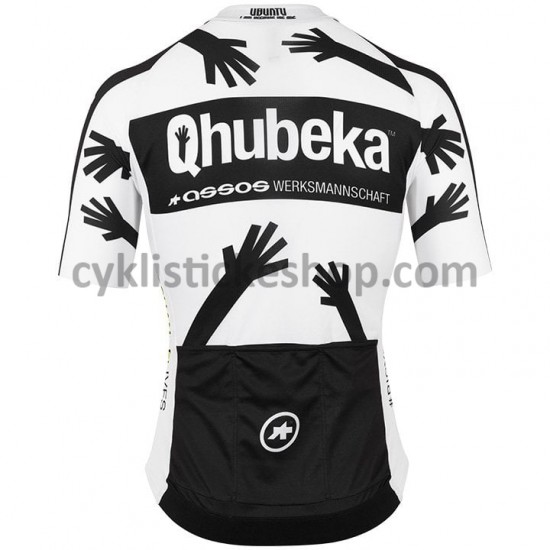 Cyklistický Dres s Krátkým Rukávem 2021 Team Qhubeka M001