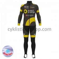 Cyklistický Bib Thermo Set 2017 Direct Energie M001