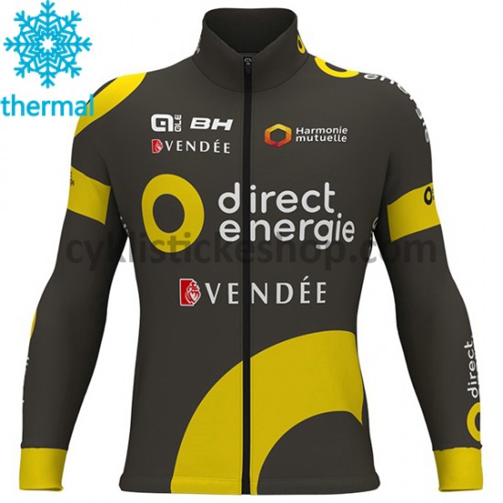 Cyklistický Bib Thermo Set 2017 Direct Energie M001