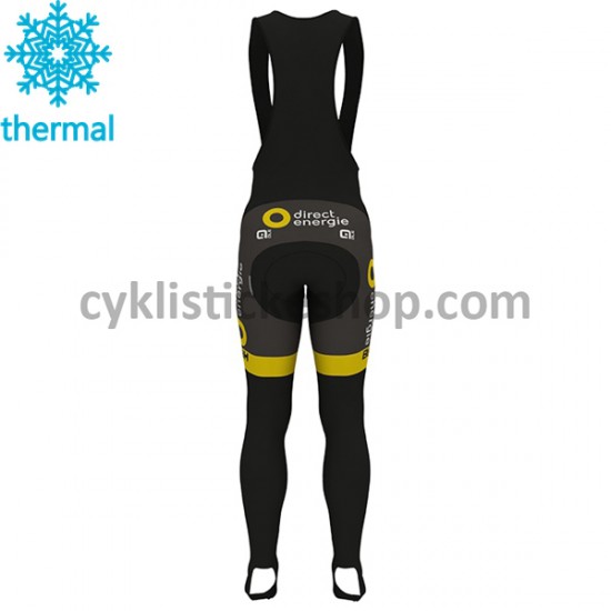 Cyklistický Bib Thermo Set 2017 Direct Energie M001