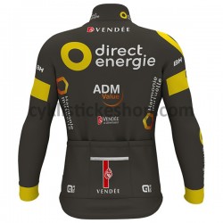 Cyklistický Dres s Dlouhými Rukávy 2017 Direct Energie M001