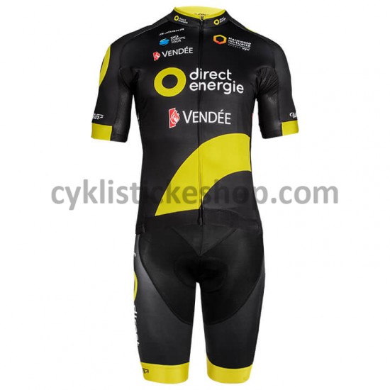 Cyklistický BIB Komplet 2018 Direct Energie M001