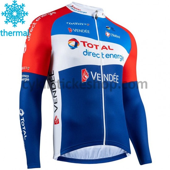 Thermo Cyklistický Dres 2020 Total Direct Energie M001
