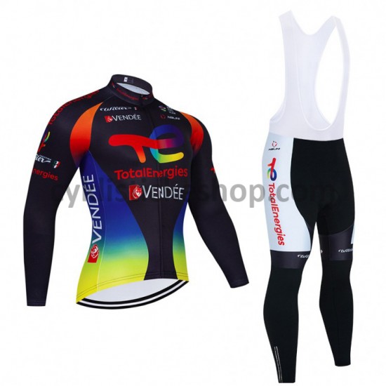 Cyklistický Bib Set 2021 Team TotalEnergies M002