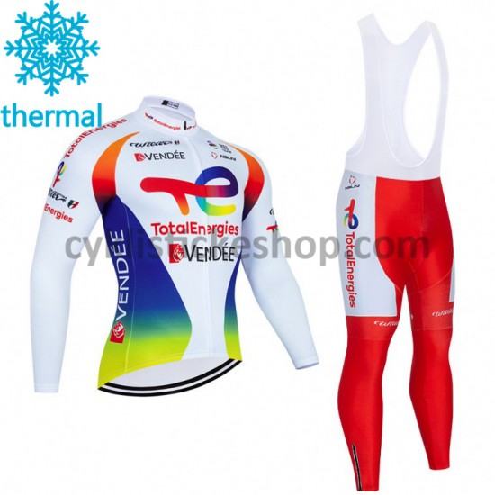 Cyklistický Bib Thermo Set 2021 Team TotalEnergies M003