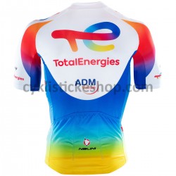 Cyklistický Dres s Krátkým Rukávem 2021 Team TotalEnergies M003