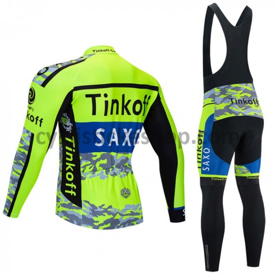 Cyklistický Bib Set 2020 Tinkoff M001