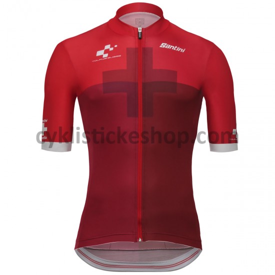 Cyklistický Dres s Krátkým Rukávem 2018 Tour de Suisse M003