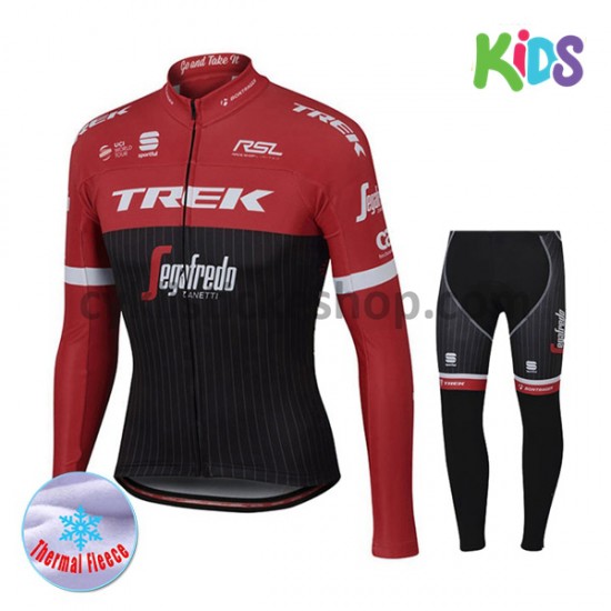 Cyklistický Thermo Set 2017 Trek-Segafredo Dětský M001