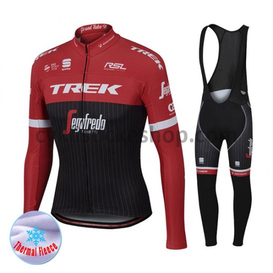 Cyklistický Bib Thermo Set 2017 Trek-Segafredo M001