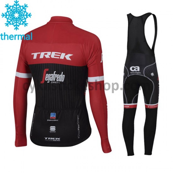Cyklistický Bib Thermo Set 2017 Trek-Segafredo M001