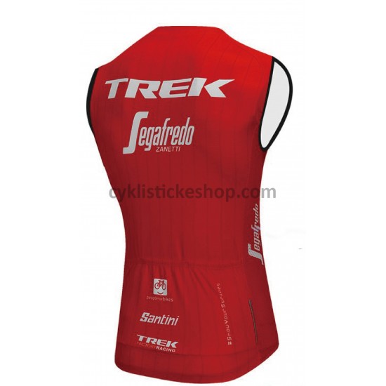 Cyklistický Dres bez Rukávů 2018 Trek Segafredo M001
