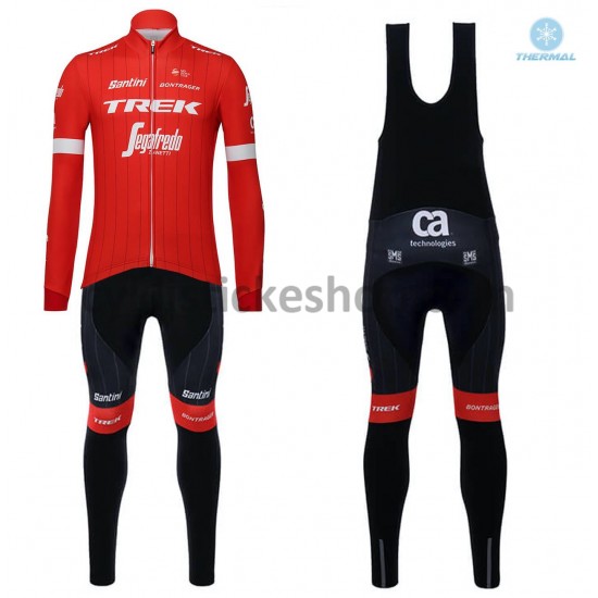 Cyklistický Bib Thermo Set 2018 Trek-Segafredo M001