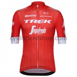 Cyklistický Dres s Krátkým Rukávem 2018 Trek-Segafredo M001