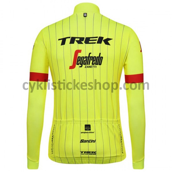 Cyklistický Dres s Dlouhými Rukávy 2018 Trek-Segafredo M002