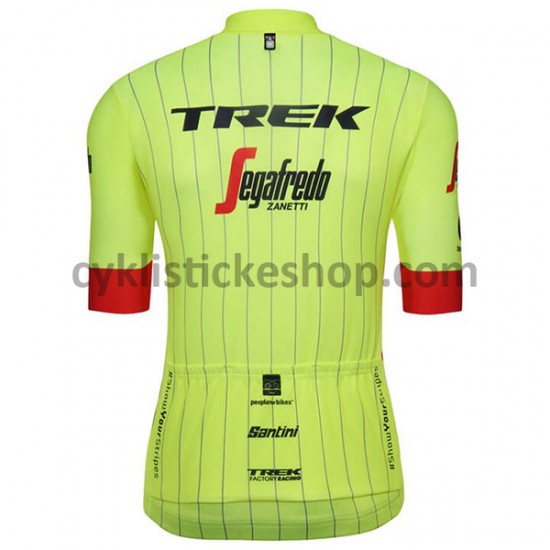 Cyklistický Dres s Krátkým Rukávem 2018 Trek-Segafredo M002