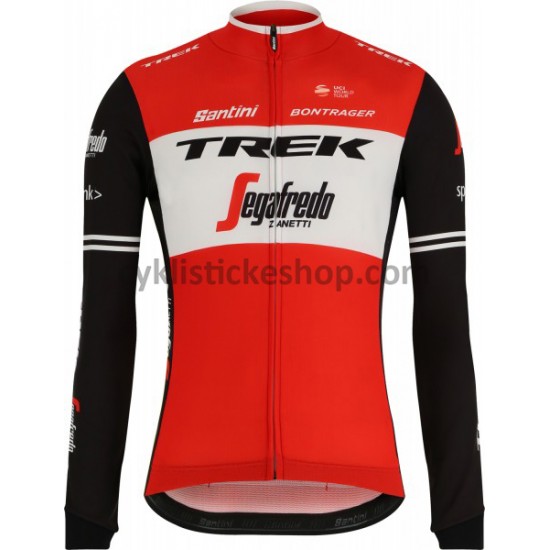Cyklistický Dres s Dlouhými Rukávy 2019 Trek-Segafredo M001