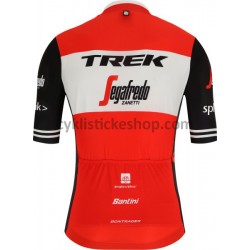 Cyklistický Dres s Krátkým Rukávem 2019 Trek-Segafredo M001