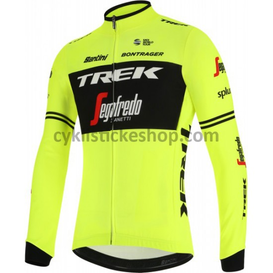 Cyklistický Dres s Dlouhými Rukávy 2019 Trek-Segafredo M002