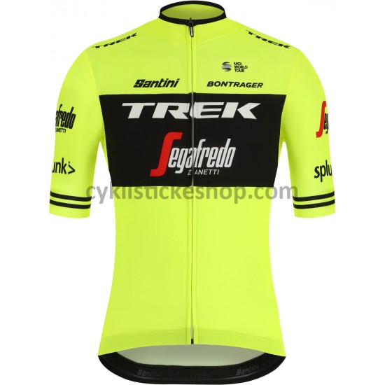 Cyklistický Dres s Krátkým Rukávem 2019 Trek-Segafredo M002