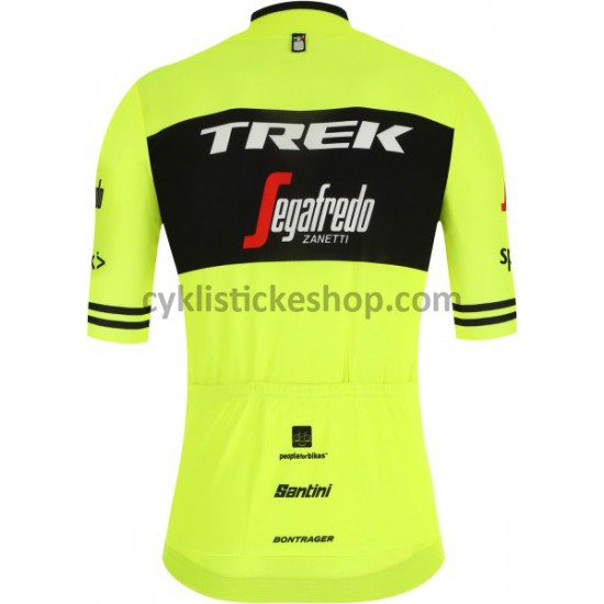 Cyklistický Dres s Krátkým Rukávem 2019 Trek-Segafredo M002