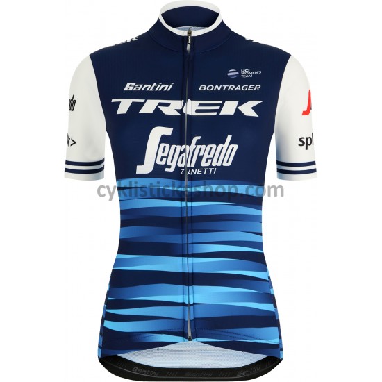 Cyklistický Dres s Krátkým Rukávem 2019 Trek-Segafredo M003