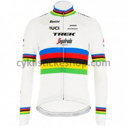 Cyklistický Dres s Dlouhými Rukávy 2020 Trek-Segafredo UCI World Champion M001
