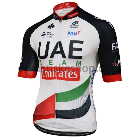 Cyklistický Dres s Krátkým Rukávem 2018 Team UAE M001