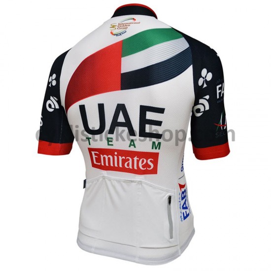 Cyklistický Dres s Krátkým Rukávem 2018 Team UAE M001