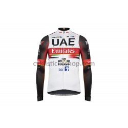 Cyklistický Dres s Dlouhými Rukávy 2021 UAE Team Emirates M002