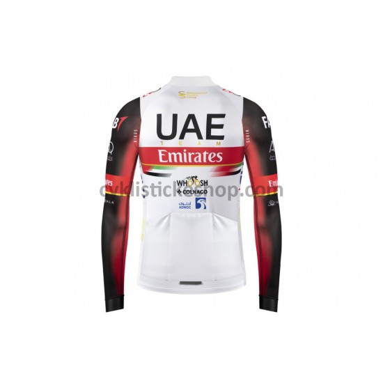 Cyklistický Dres s Dlouhými Rukávy 2021 UAE Team Emirates M002