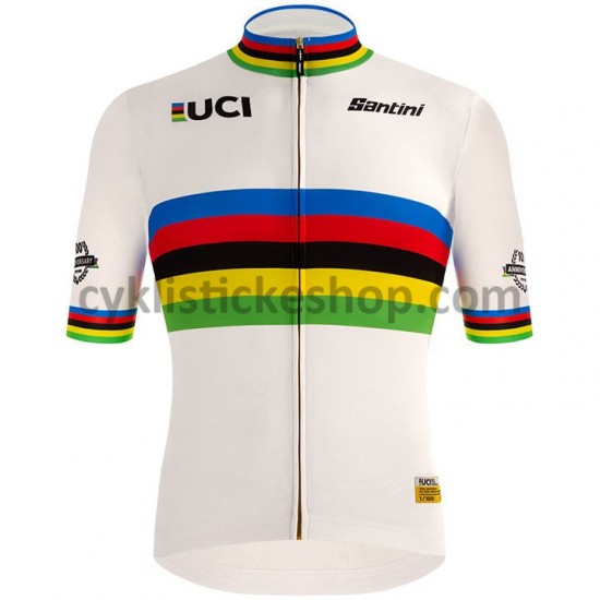 Cyklistický Dres s Krátkým Rukávem 2021 UCI World Champion M001