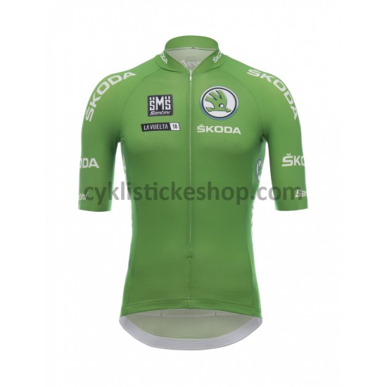 Cyklistický Dres s Krátkým Rukávem 2018 Vuelta a Espana M002