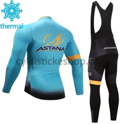 Cyklistický Bib Thermo Set 2017 Astana Pro Team Dámská M001