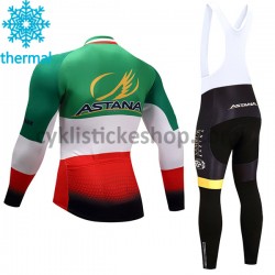 Cyklistický Bib Thermo Set 2017 Astana Pro Team Dámská M004