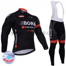 Cyklistický Bib Thermo Set 2017 Bora-Hansgrohe Dámská M003
