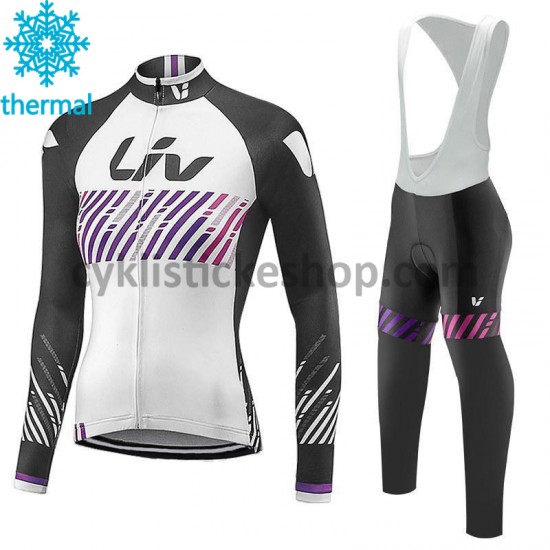 Cyklistický Bib Thermo Set 2017 CCC Liv Dámská M007