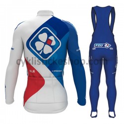 Cyklistický Bib Set 2017 FDJ Dámská M001