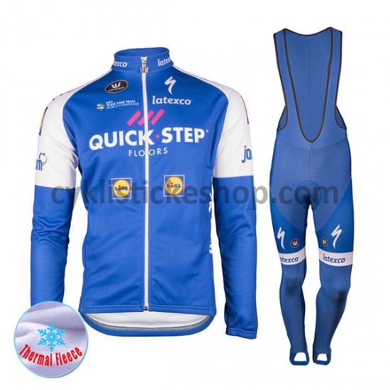Cyklistický Bib Thermo Set 2017 Quick-Step Floors Dámská M001