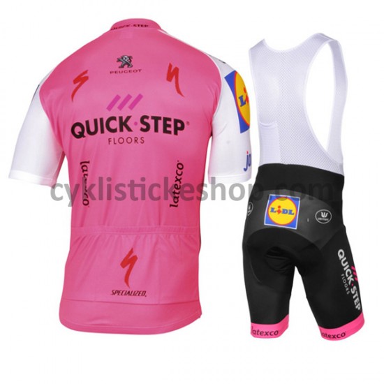 Cyklistický BIB Komplet 2017 Quick-Step Floors Dámská M004