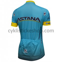 Cyklistický Dres s Krátkým Rukávem 2018 Astana Pro Team Dámská M001