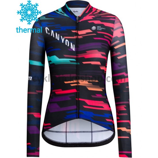 Thermo Cyklistický Dres 2018 Canyon–SRAM Dámská M001