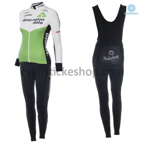 Cyklistický Bib Thermo Set 2018 Dimension Data Dámská M001
