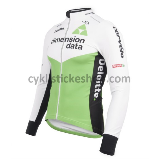 Cyklistický Dres s Dlouhými Rukávy 2018 Dimension Data Dámská M001