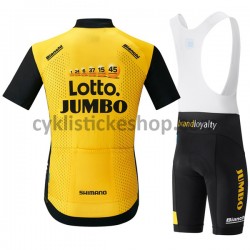 Cyklistický BIB Komplet 2018 LottoNL-Jumbo Dámská M001