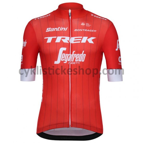 Cyklistický Dres s Krátkým Rukávem 2018 Trek-Segafredo Dámská M001