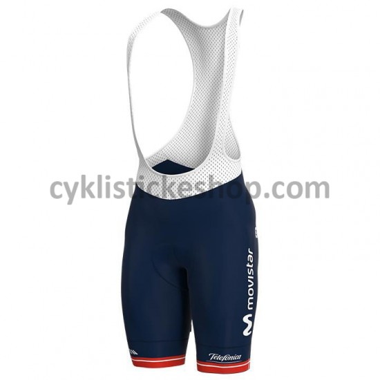 Cyklistický BIB Komplet 2021 Movistar Team Dámská M002