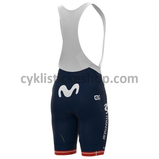 Cyklistický BIB Komplet 2021 Movistar Team Dámská M002