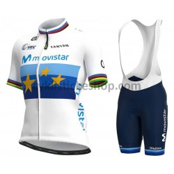 Cyklistický BIB Komplet 2021 Movistar Team Dámská M003
