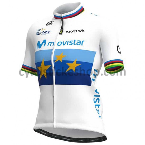 Cyklistický BIB Komplet 2021 Movistar Team Dámská M003